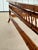 Brown Vintage Brighton Pavilion Scorched Bamboo Coffee Table With Glass Top For Sale - Image 8 of 12
