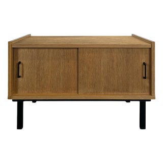 Two-Door Vinyl Record Player Cabinet, 1960s For Sale