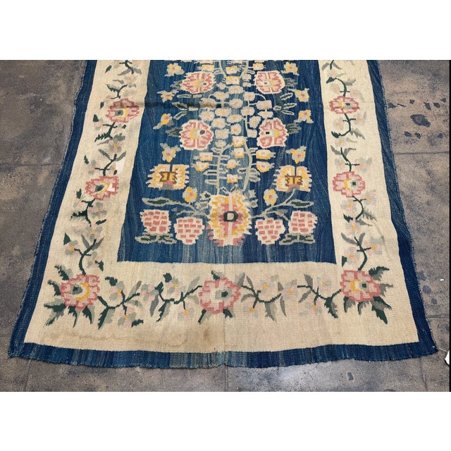 1900 Antique Bessarabian Flat Weave Kilim Rug For Sale In Los Angeles - Image 6 of 8