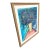 1980s Large Original Bob Paul Kane Floral Still Life Mixed Media Painting - Framed For Sale