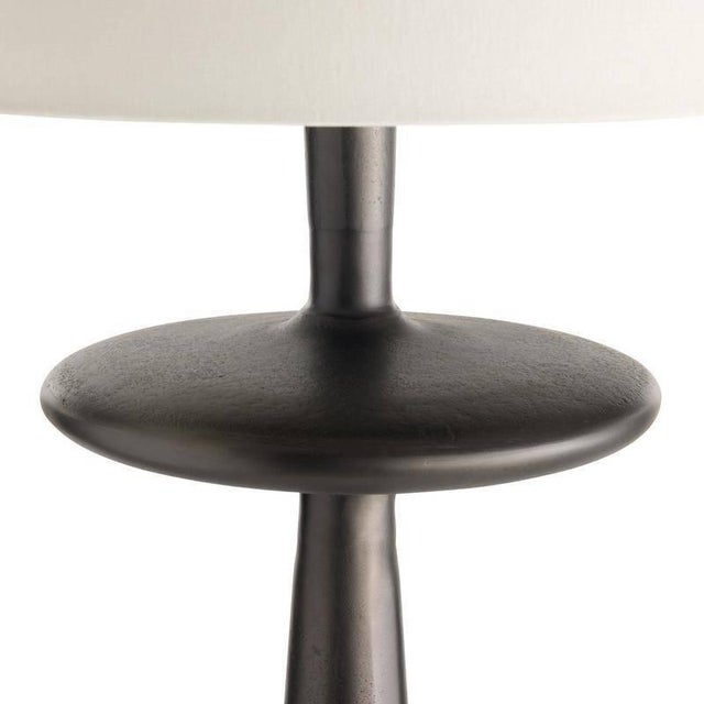 Gray Arteriors Home Putney Floor Lamp, Gray For Sale - Image 8 of 8