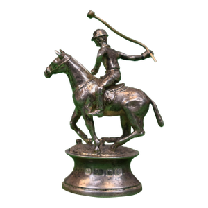 Theo Fennell Sterling Silver Polo Placecard Holder