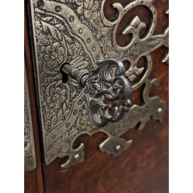 Cocktail Cabinet in Burr Walnut For Sale - Image 13 of 18