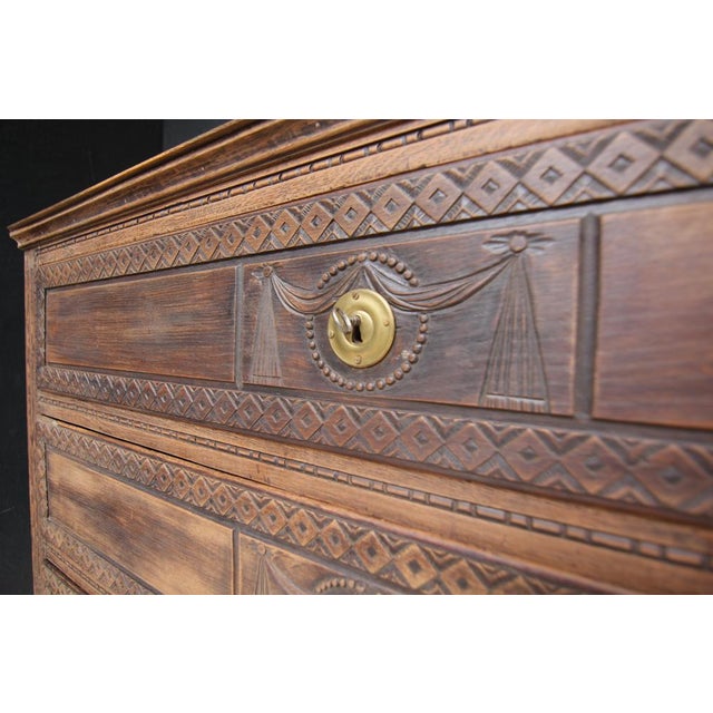Antique Provincial Louis XVI Chest of Drawers For Sale - Image 18 of 18