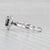 2010s 1.77ctw Black White Diamond Halo Ring 14k White Gold Size 8.25 Engagement For Sale - Image 5 of 7