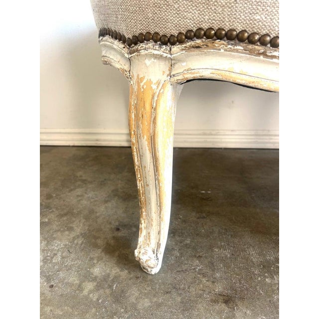 Pair of 19th C French Provincial Style Armchairs For Sale - Image 9 of 10