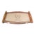 Pinecone Home Reclaimed Wine Barrel Stave Serving Tray, Williams Monogram For Sale
