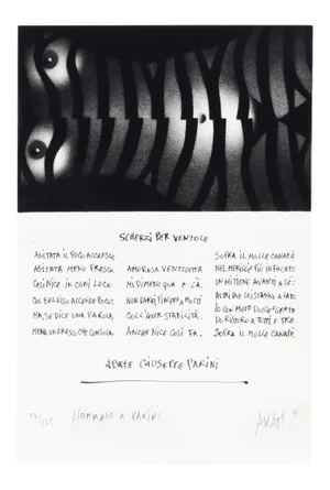 Mario Avati, Hommage a Parini, Mezzotint