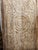 Carved Lotus Motif Solid Wood Sliding Barn Door, Double-Sided 96x36 For Sale - Image 4 of 8