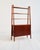 Brown Scandinavian Mahogany Bookcase with Storage, 1960s For Sale - Image 8 of 13