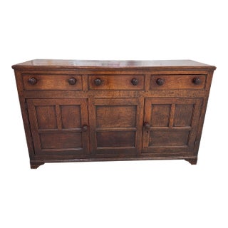 18th Century Welsh Dresser Base For Sale