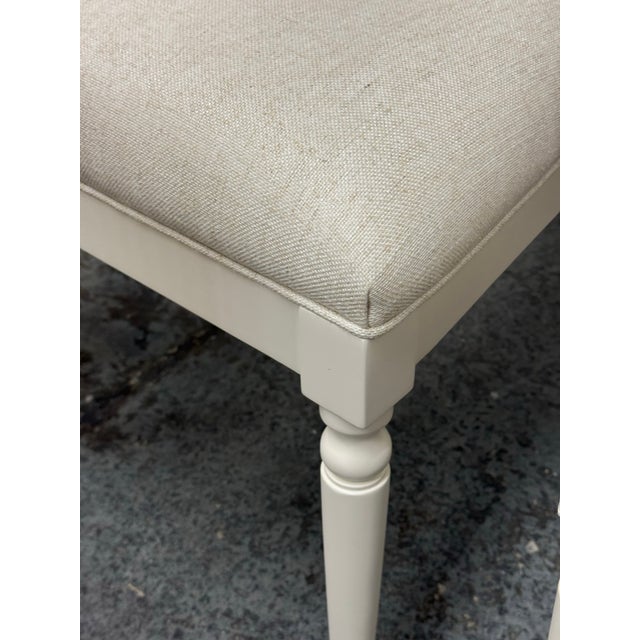 Textile Woodbridge Furniture Colette Dining Chairs, Set of Four For Sale - Image 7 of 12