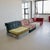 Modular sofa group, designed by Hans Hopfer. Roche Bobois, France, 1971. Beautiful large modular sofa with a mixture of...
