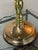 Glass Vintage Marco Polo Floral Etched Glass Table Lamp For Sale - Image 7 of 12