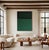Bodasca, Minimalist Green Canvas Inside Garden, 2026, Canvas For Sale - Image 4 of 9