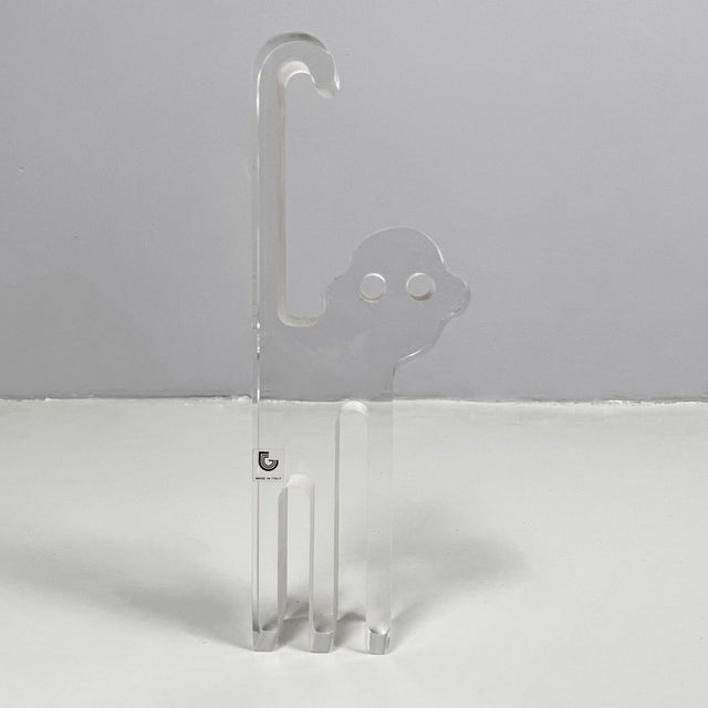 Italian Modern Acrylic Glass Sculpture by Silvio Russo for iGuzzini, 1970s For Sale - Image 3 of 11