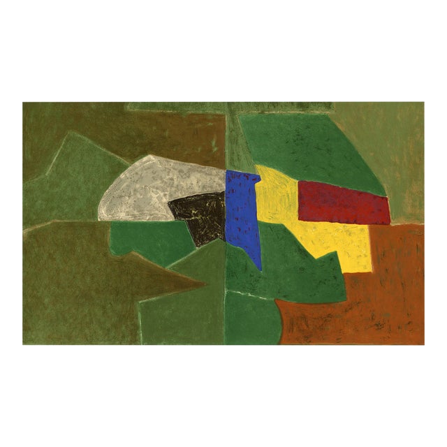 Serge Poliakoff Lithograph C. 1970 II For Sale