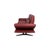 Francis 2-Seater Sofa in Red Leather from Koinor For Sale - Image 17 of 18