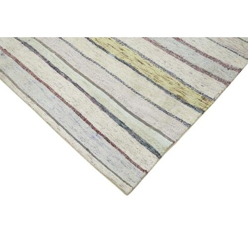 Vintage Turkish Flatweave Kilim Rug For Sale - Image 4 of 7