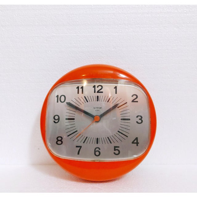 Vintage Gorenje Wall Clock, 1970s For Sale - Image 14 of 14