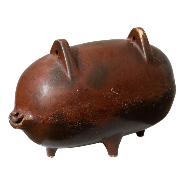 Vintage Ceramic Pig, 1960s For Sale