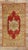 Ruby Red Antique Turkish Oushak Rug - 03'03 X 06'00 For Sale - Image 8 of 9