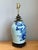 Vintage Blue and White Ceramic Table Lamp For Sale - Image 12 of 14
