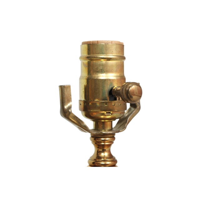 A pair of contemporary Waterford crystal table lamps in the Carina pattern. Cut crystal vases are finished with polished...