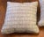 Modern Vintage Pair of Textile Decorative Pillows Modern Graphic Pattern For Sale - Image 3 of 9