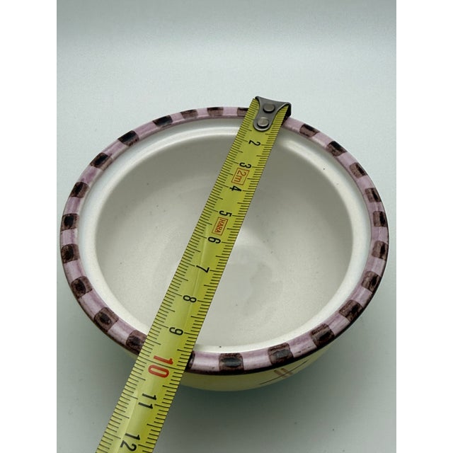 Wiener Werkstätte Ceramic Model 622 Lidded Box by Dagobert Peche for Gmundner Keramik, Austria, 1923s For Sale - Image 10 of 11