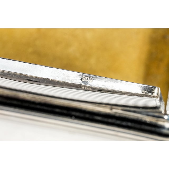 Exceptional Antique European Continental 900 Silver Niello Case Snuff Box Tobacciana Luxury Silver Collectible For Sale - Image 9 of 15