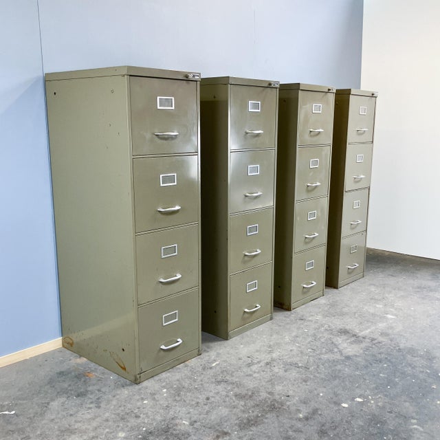 Large Office Cabinet in Painted Steel from Pohlschröder, 1970s For Sale - Image 11 of 15
