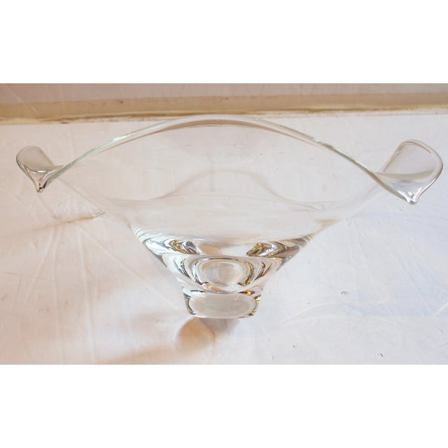 Circa 2008 Massive Scale Steuben Custom Made Centerpiece Bowl For Sale In Raleigh - Image 6 of 10