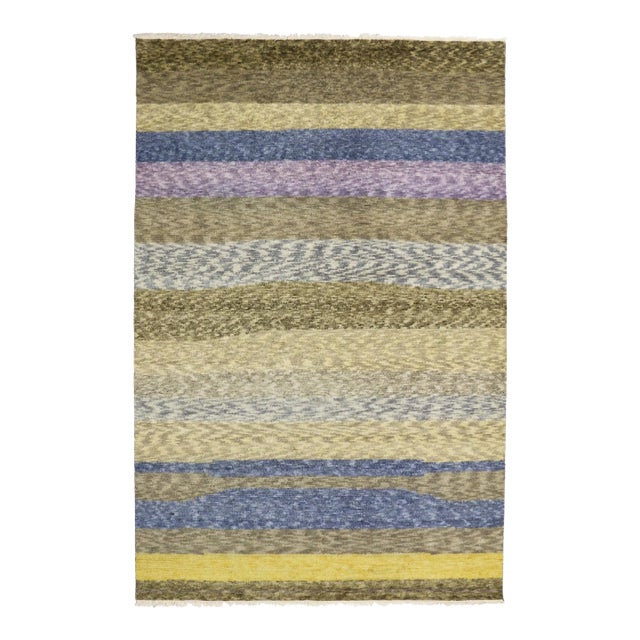 Nature-Inspired Moroccan Rug - 09'00 X13'07 For Sale