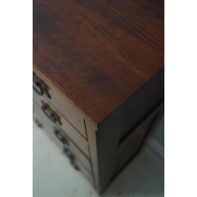 Michaels Arts & Crafts Mission Style Cherry 12 Drawer Dresser For Sale - Image 9 of 17