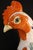 Ceramic Large Antique Porcelain Rooster For Sale - Image 7 of 18