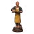 19th Century French Hand Painted Terracotta Shoe Maker Figurine For Sale