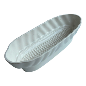 German Ironstone Mold With Corn Pattern