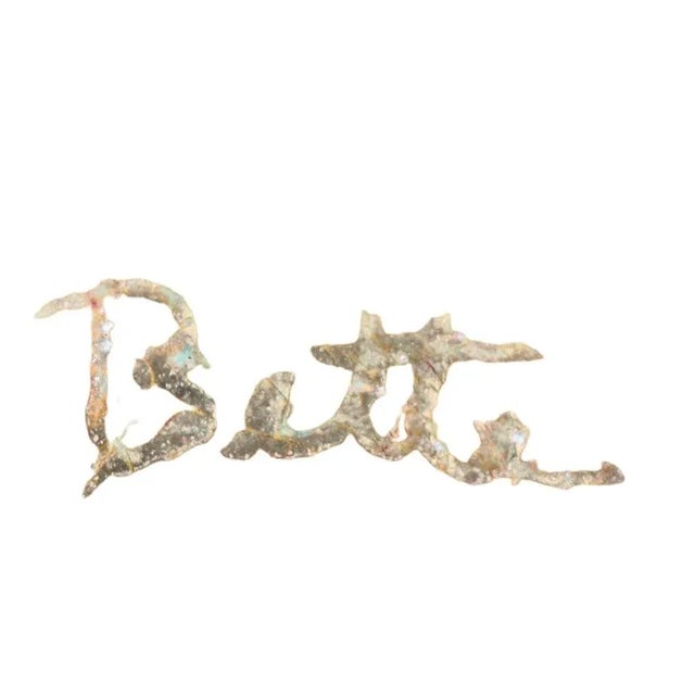 Mid-Century Modern Mid Century Enamel Bowl Signed Betta C 1950/1960’s For Sale - Image 3 of 9