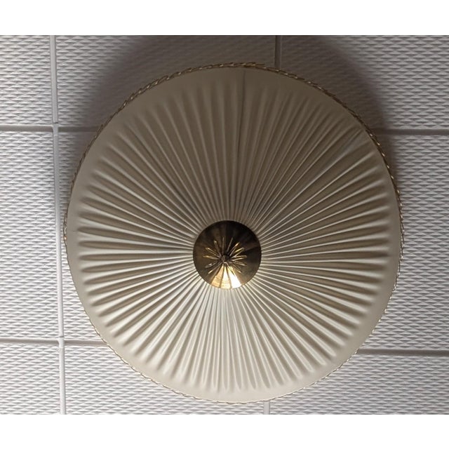 1950s Vintage Finnish Flush Mount by Paavo Tynell for Idman, 1950s For Sale - Image 5 of 15