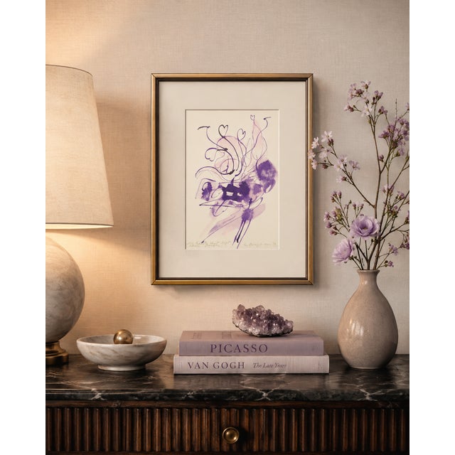 The Hearts That Left Their Purple - Eva Bouzard-Hui, C. 1996 For Sale - Image 12 of 12