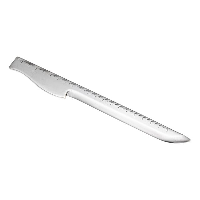 Vintage 20th Century French Silver Letter Opener from Hermès, 1970 For Sale