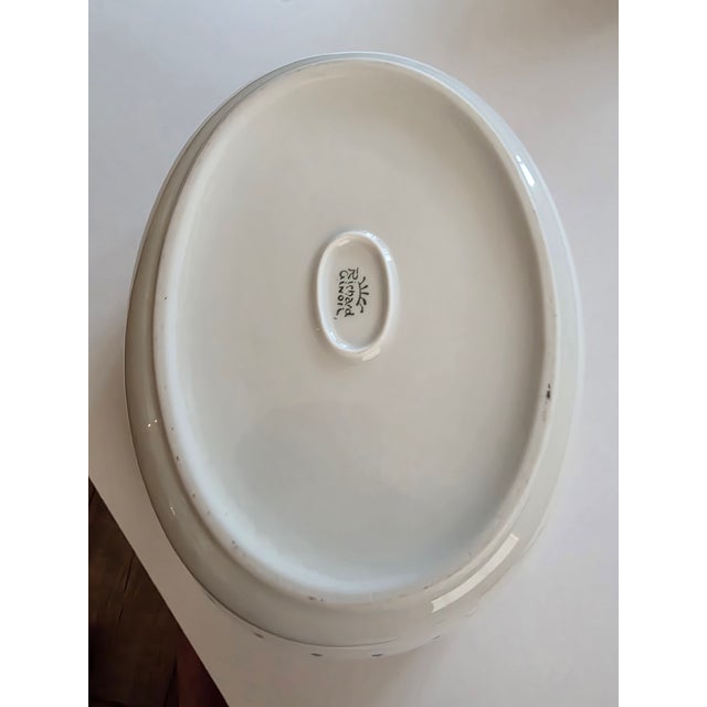 1990s Richard Ginori Royal Blue Antico Doccia Jardiniere or Serving Bowl For Sale - Image 5 of 9