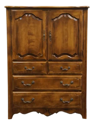Ethan Allen Country French Collection Solid Birch 41" Door Chest 26-5305