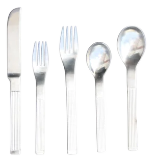 Mid 20th Century Set of Dansk Stainless Flatware, 40 Pieces