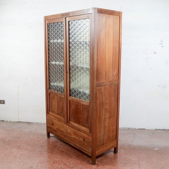 20th Century Wooden Display Cabinet For Sale - Image 13 of 18