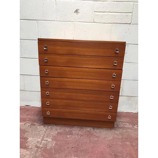 Mid-Century Teak Chest of Drawers, 1960s Good condition.