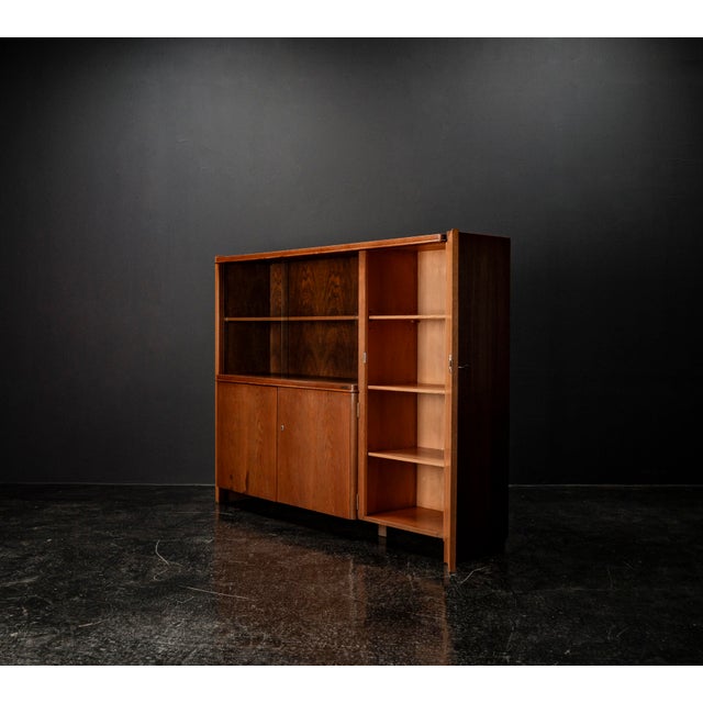 Art Deco Cabinet in Walnut by Bruno Paul for Veb Deutsche Werkstätten Hellerau, 1930s For Sale - Image 18 of 18