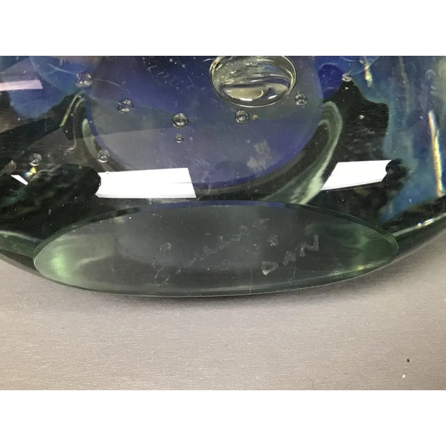 Robert Eickholt Art Glass Paperweight For Sale - Image 4 of 8