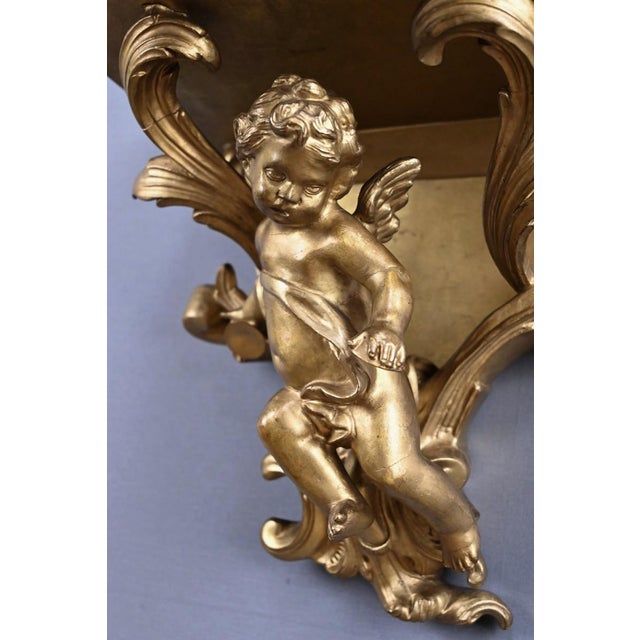 Late 19th Century Gilt Wood Wall Sconces, Set of 2 For Sale - Image 14 of 18
